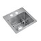 Elkay Crosstown 15"x15"x9", 1-Bowl Dual Mount Bar Sink Kit SS, Body Material: Stainless steel ECTSR15159TBG2 - alternate 10